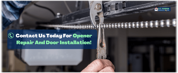 Garage Door Opener Repair and Installation in La Habra, CA!